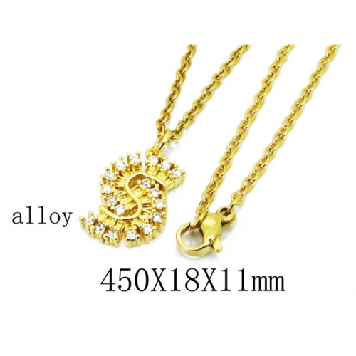 Wholesale Fashion Copper Alloy Jewelry Necklace NO.#BC35N0393HIR