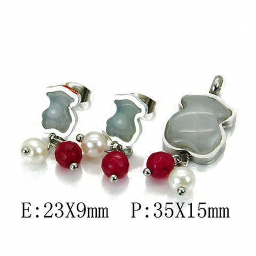 Wholesale Stainless Steel 316L Jewelry Hot Sales Sets NO.#BC64S0781HLR