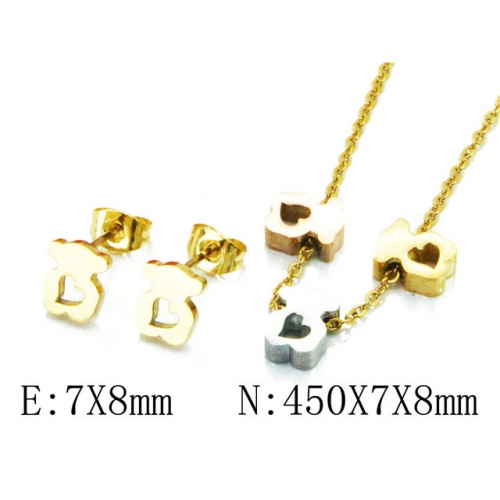 Wholesale Stainless Steel 316L Jewelry Hot Sales Sets NO.#BC64S1125HRR