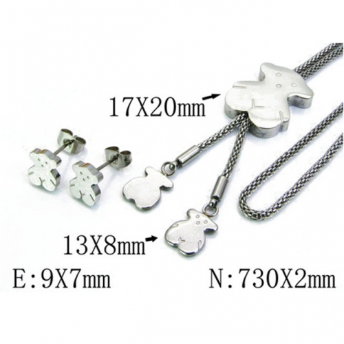 Wholesale Stainless Steel 316L Jewelry Hot Sales Sets NO.#BC64S0314IIZ