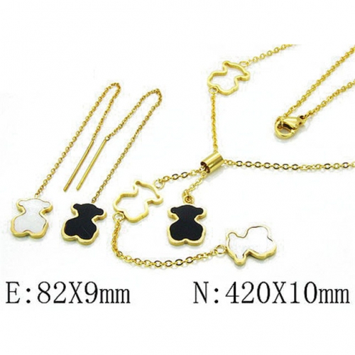 Wholesale Stainless Steel 316L Jewelry Hot Sales Sets NO.#BC64S0509IOF