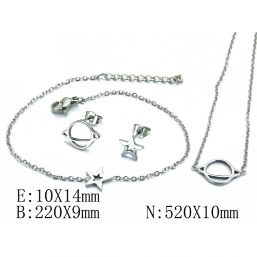 Wholesale Stainless Steel 316L Jewelry Popular Sets NO.#BC59S1306LL