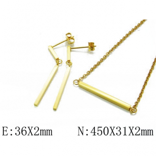 Wholesale Stainless Steel 316L Jewelry Popular Sets NO.#BC06S0881HKZ