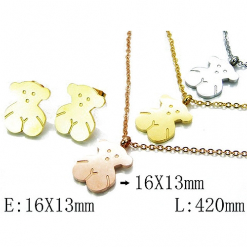Wholesale Stainless Steel 316L Jewelry Hot Sales Sets NO.#BC02S1765HKE