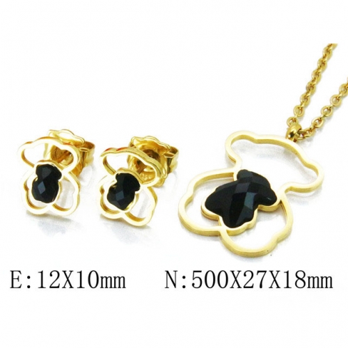 Wholesale Stainless Steel 316L Jewelry Hot Sales Sets NO.#BC90S0655HPD