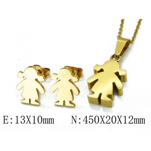 Wholesale Stainless Steel 316L Jewelry Love Sets NO.#BC91S0538HHL