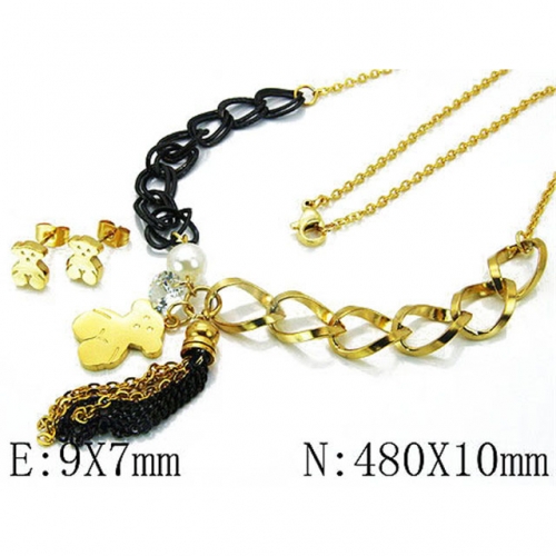 Wholesale Stainless Steel 316L Jewelry Hot Sales Sets NO.#BC64S0508JLF