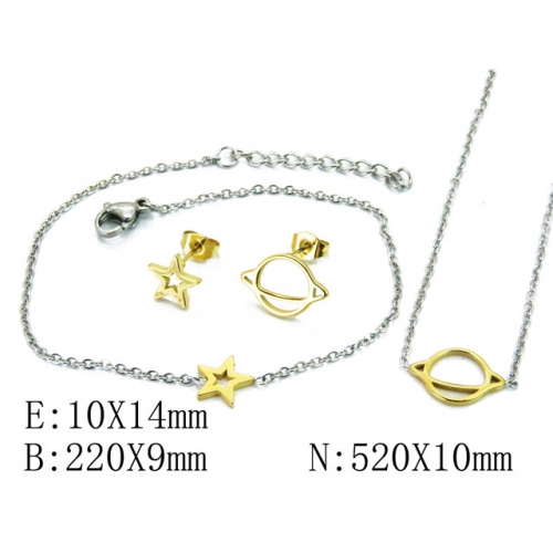 Wholesale Stainless Steel 316L Jewelry Popular Sets NO.#BC59S1307MX