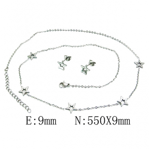 Wholesale Stainless Steel 316L Jewelry Popular Sets NO.#BC59S2869PU
