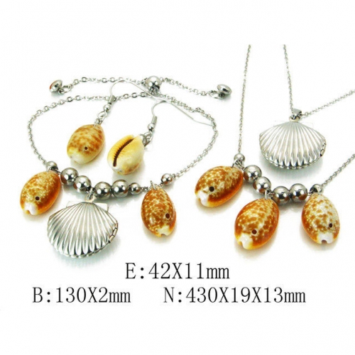 Wholesale Stainless Steel 316L Jewelry Crystal Stone Sets NO.#BC92S0116HLE