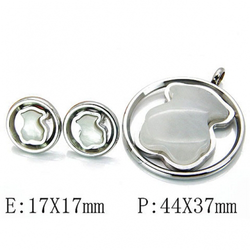 Wholesale Stainless Steel 316L Jewelry Hot Sales Sets NO.#BC64S0533IRR