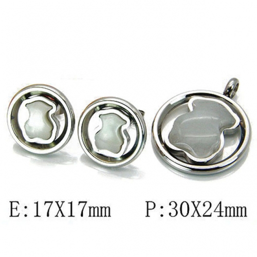Wholesale Stainless Steel 316L Jewelry Hot Sales Sets NO.#BC64S0523HOS