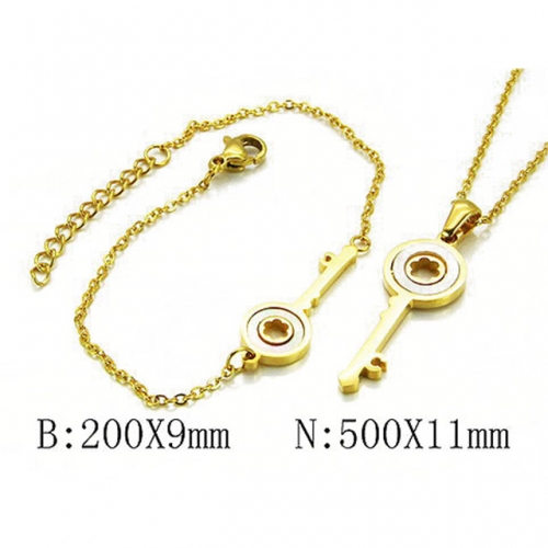 Wholesale Stainless Steel 316L Jewelry Popular Sets NO.#BC06S0989HPQ