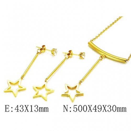 Wholesale Stainless Steel 316L Jewelry Popular Sets NO.#BC06S1067HKE