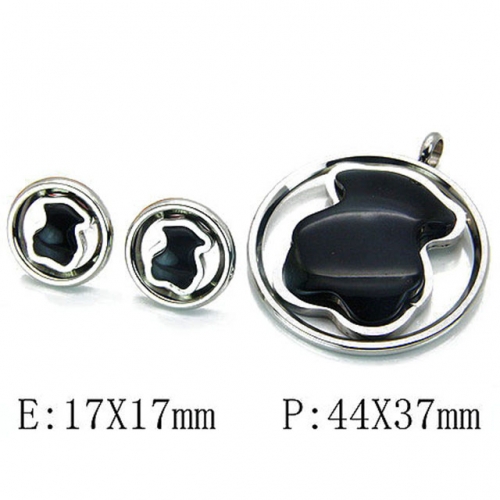 Wholesale Stainless Steel 316L Jewelry Hot Sales Sets NO.#BC64S0541IRR