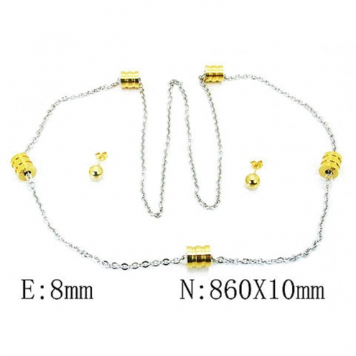 Wholesale Stainless Steel 316L Jewelry Popular Sets NO.#BC59S1255HMR