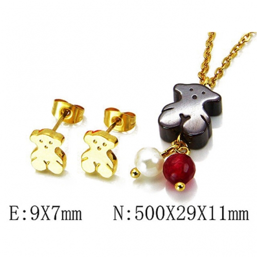 Wholesale Stainless Steel 316L Jewelry Hot Sales Sets NO.#BC64S0574HLS