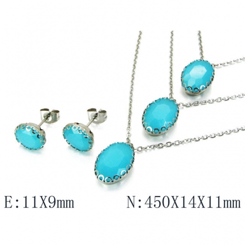 Wholesale Stainless Steel 316L Jewelry Crystal Stone Sets NO.#BC92S0077HQQ