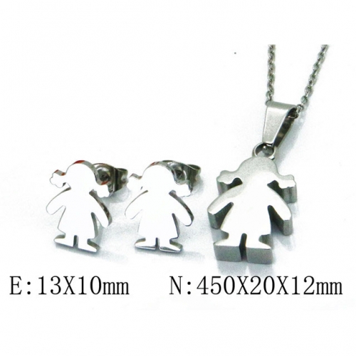 Wholesale Stainless Steel 316L Jewelry Love Sets NO.#BC91S0537PQ