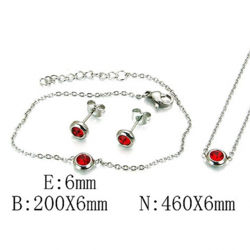 Wholesale Stainless Steel 316L Jewelry Crystal Stone Sets NO.#BC59S2560LL