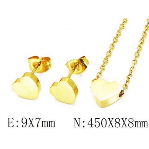 Wholesale Stainless Steel 316L Jewelry Love Sets NO.#BC25S0613NW