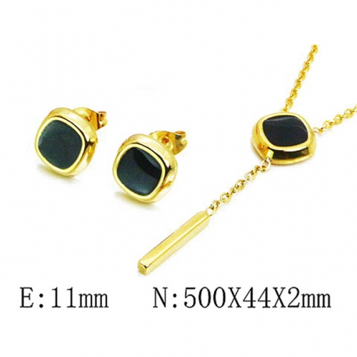 Wholesale Stainless Steel 316L Jewelry Fashion Sets NO.#BC59S1308OE