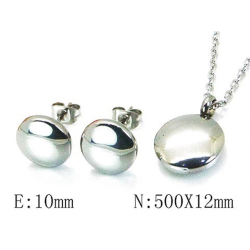 Wholesale Stainless Steel 316L Jewelry Spherical Sets NO.#BC06S1062OE