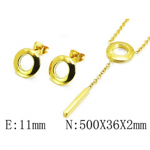 Wholesale Stainless Steel 316L Jewelry Font Sets NO.#BC59S1345OQ