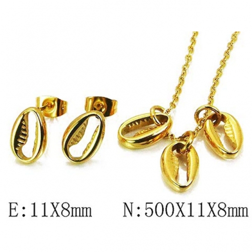 Wholesale Stainless Steel 316L Jewelry Sets (Animal Shape) NO.#BC59S2760PA