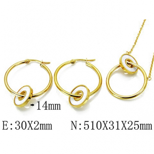 Wholesale Stainless Steel 316L Jewelry Fashion Sets NO.#BC06S0941HLT