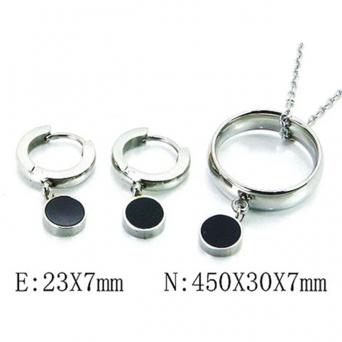 Wholesale Stainless Steel 316L Jewelry Fashion Sets NO.#BC81S1017PF