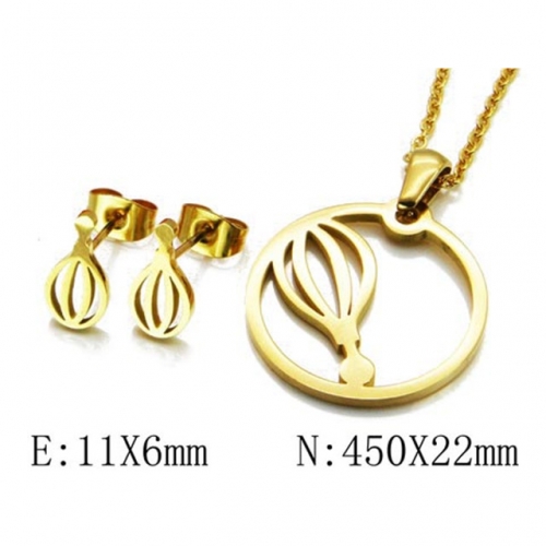 Wholesale Stainless Steel 316L Jewelry Fashion Sets NO.#BC54S0189ME