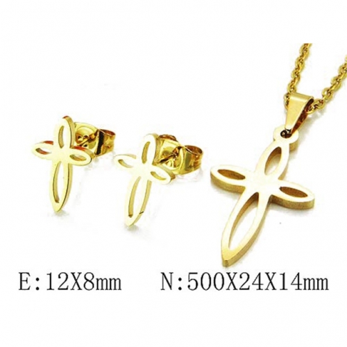 Wholesale Stainless Steel 316L Jewelry Fashion Sets NO.#BC58S0521JU