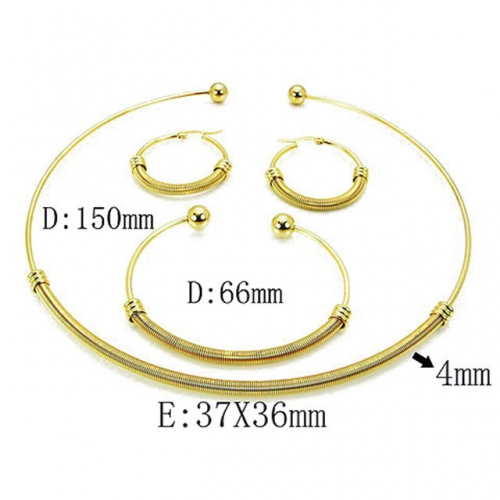 Wholesale Stainless Steel 316L Jewelry Fashion Sets NO.#BC58S0139HOE
