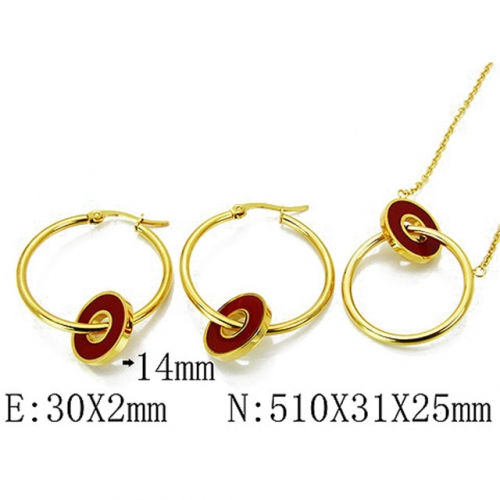 Wholesale Stainless Steel 316L Jewelry Fashion Sets NO.#BC06S0943HLX
