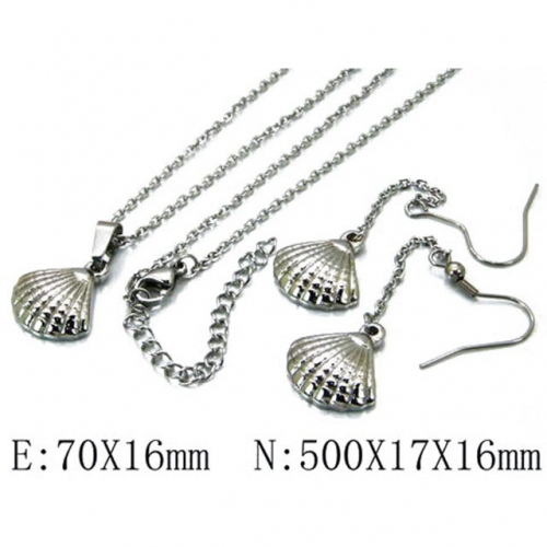 Wholesale Stainless Steel 316L Jewelry Sets (Animal Shape) NO.#BC06S0688H10