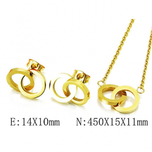 Wholesale Stainless Steel 316L Jewelry Fashion Sets NO.#BC12S0862KS