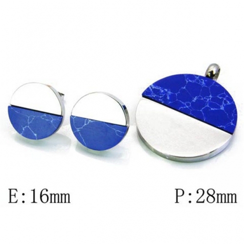 Wholesale Stainless Steel 316L Jewelry Shell Jewelry Sets NO.#BC06S0814HIZ