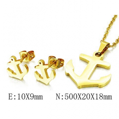 Wholesale Stainless Steel 316L Jewelry Fashion Sets NO.#BC58S0523JR