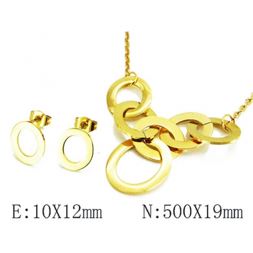 Wholesale Stainless Steel 316L Jewelry Fashion Sets NO.#BC85S0229HHQ