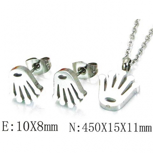 Wholesale Stainless Steel 316L Jewelry Fashion Sets NO.#BC25S0604MD