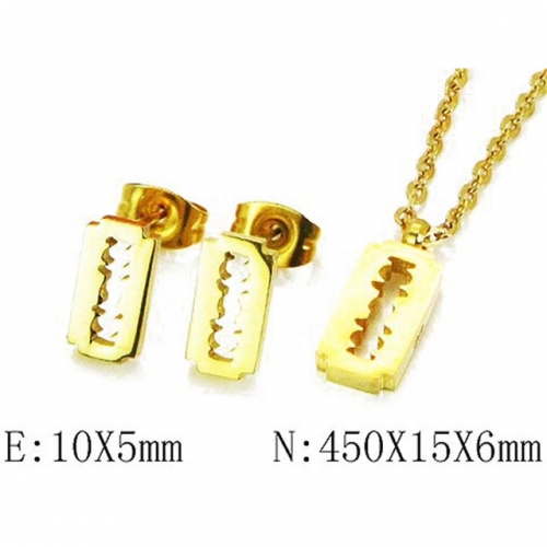 Wholesale Stainless Steel 316L Jewelry Fashion Sets NO.#BC25S0629NG