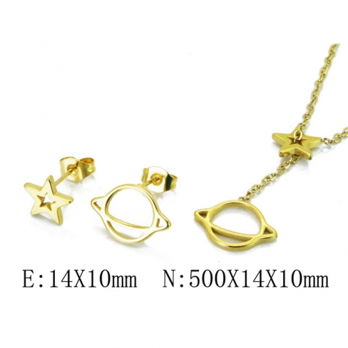 Wholesale Stainless Steel 316L Jewelry Fashion Sets NO.#BC59S1408ML
