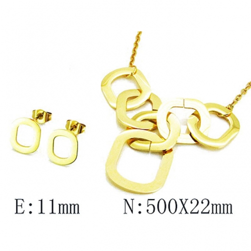 Wholesale Stainless Steel 316L Jewelry Fashion Sets NO.#BC85S0227HHG