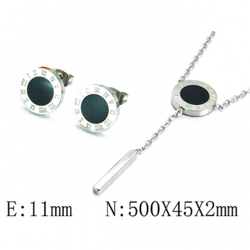 Wholesale Stainless Steel 316L Jewelry Fashion Sets NO.#BC59S1298NR