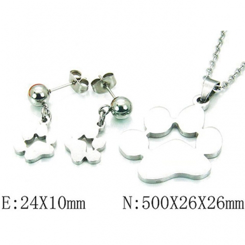 Wholesale Stainless Steel 316L Jewelry Fashion Sets NO.#BC91S0761HQQ