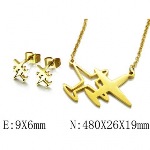 Wholesale Stainless Steel 316L Jewelry Fashion Sets NO.#BC54S0169ML