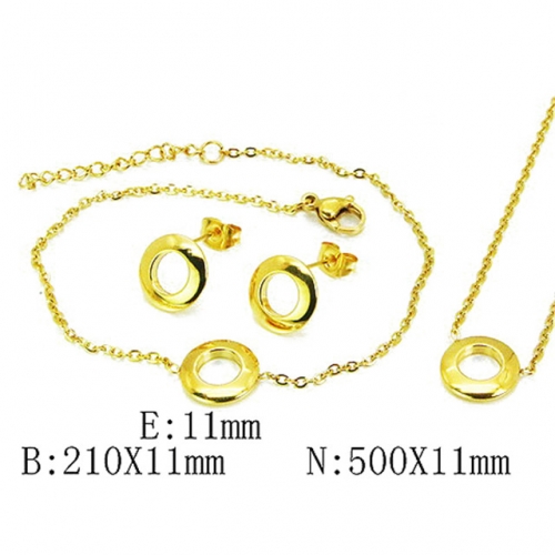 Wholesale Stainless Steel 316L Jewelry Font Sets NO.#BC59S2839PX