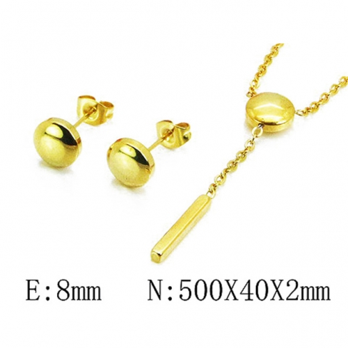 Wholesale Stainless Steel 316L Jewelry Spherical Sets NO.#BC59S1330ML