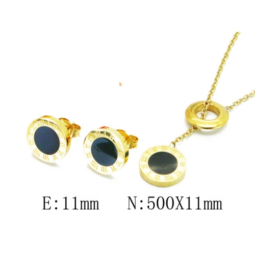 Wholesale Stainless Steel 316L Jewelry Fashion Sets NO.#BC59S1394OLS